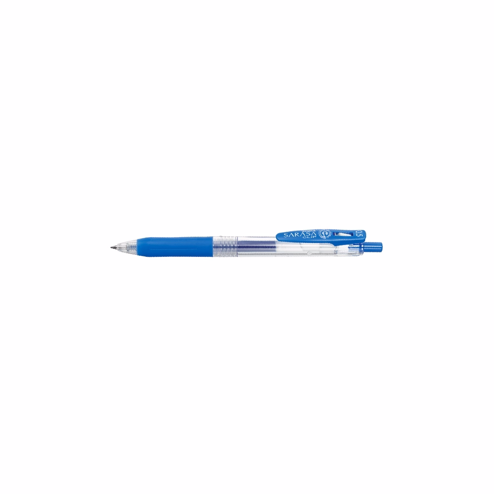 Zseléstoll ZEBRA Sarasa nyomógombos 0,5 mm halványkék