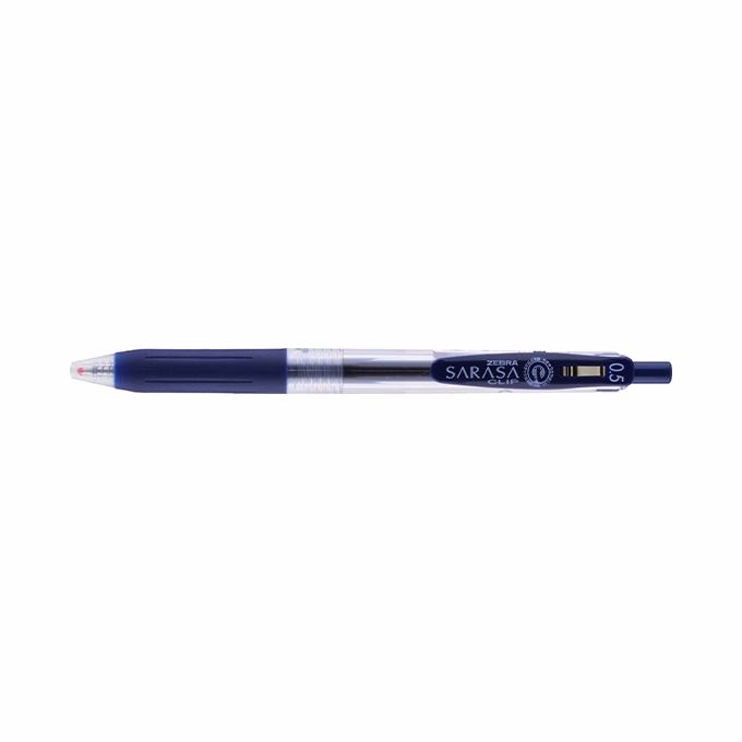 Zseléstoll ZEBRA Sarasa nyomógombos 0,5 mm kékesfekete Zseléstoll ZEBRA Sarasa nyomógombos 0,5 mm kékesfekete