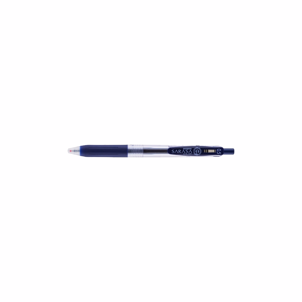 Zseléstoll ZEBRA Sarasa nyomógombos 0,5 mm kékesfekete Zseléstoll ZEBRA Sarasa nyomógombos 0,5 mm kékesfekete