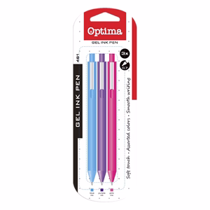 Zseléstoll készlet OPTIMA 461 intenzív színek 3 darabos