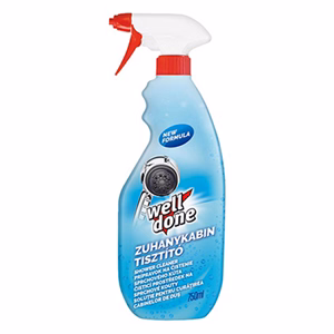 Zuhanykabin tisztító WELL DONE szórófejes 750ml