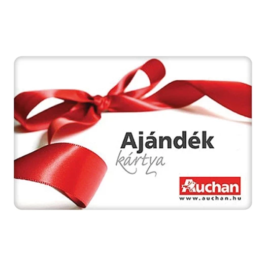 Ajándék AUCHAN vásárlási utalvány 40.000 Ft értékben