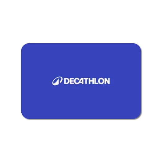 Ajándék DECATHLON vásárlási utalvány 40.000 Ft értékben
