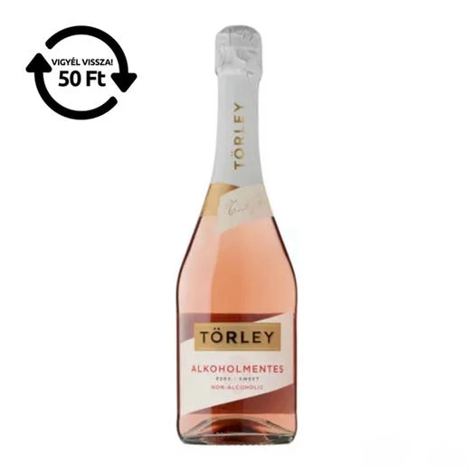 Alkoholmentes pezsgő TÖRLEY Rosé 0,75 L DRS