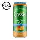 Alkoholmentes sör GÖSSER Natur-Zitrone mangó-citrom 0% 500 ml DRS