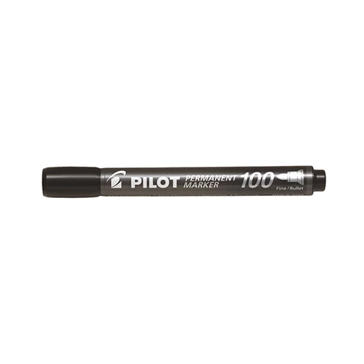 Alkoholos marker PILOT 100 kerek fekete