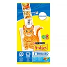 Állateledel száraz PURINA Friskies Sterilcat ivartalanított macskáknak lazaccal és zöldségekkel 1,5 kg