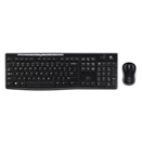 Billentyűzet vezeték nélküli LOGITECH MK270 2,4 Ghz fekete