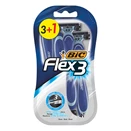 Borotva BIC Flex3 férfi mozgófejes 3 mozgópengés 3+1 darab/bliszter