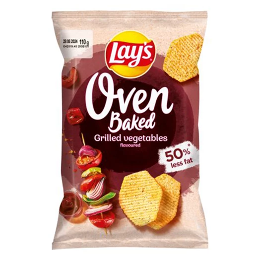 Burgonyachips LAY`S Oven Baked grillezett zöldséges 110g