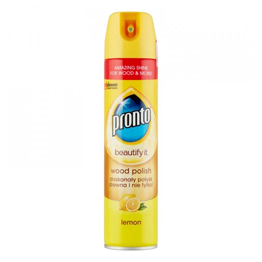 Bútorápoló PRONTO Wood Lemon 250ml