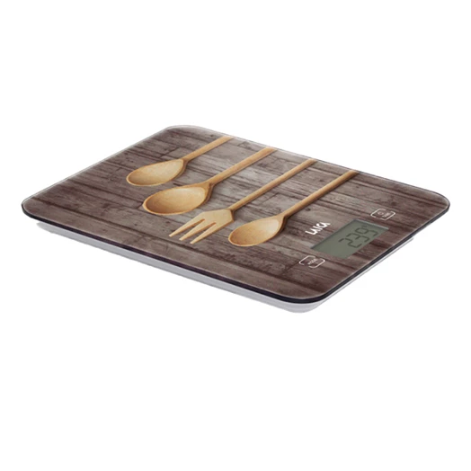 Digitális konyhai mérleg LAICA "fakanál" 10 kg / 1 g