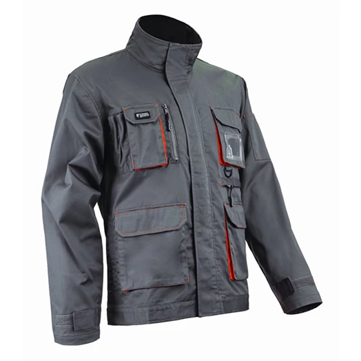 Dzseki COVERGUARD Paddock II szürke/narancs 4XL