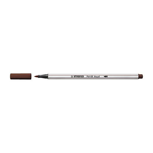 Ecsetfilc STABILO Pen 68 Brush barna