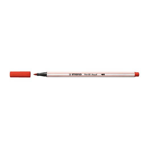 Ecsetfilc STABILO Pen 68 Brush piros