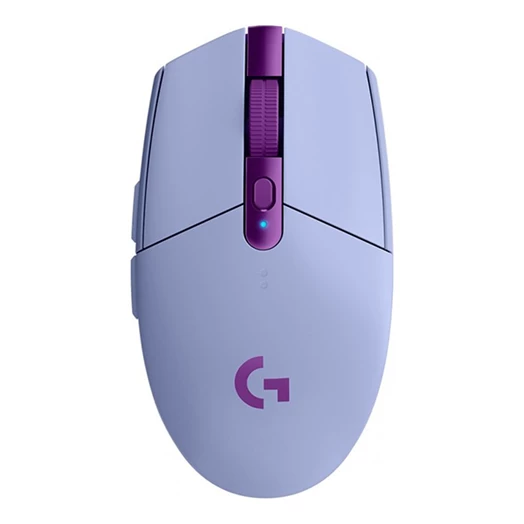 Egér vezeték nélküli LOGITECH G305 LightSpeed 2,4 Ghz 6 gombos 12000 DPI lila