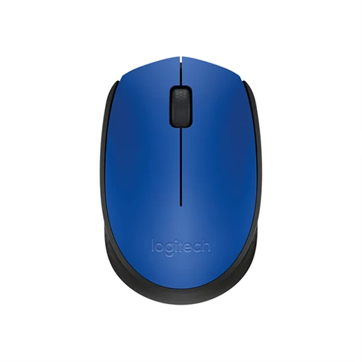 Egér vezeték nélküli LOGITECH M171 2,4 Ghz 1000 DPI kék