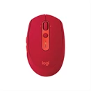 Egér vezeték nélküli LOGITECH M590 Silent Bluetooth/2,4 Ghz 1000 DPI piros