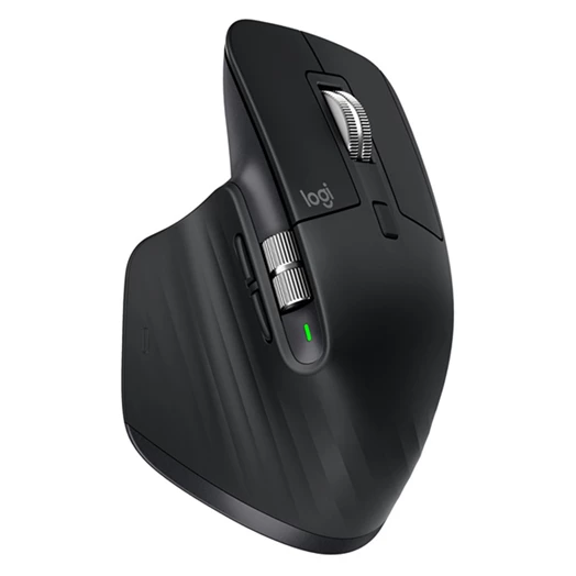 Egér vezeték nélküli LOGITECH MX Master 3 Bluetooth 7 gombos 4000 DPI fekete