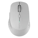 Egér vezeték nélküli RAPOO M300 bluetooth 2,4 GHz 6 gombos világosszürke