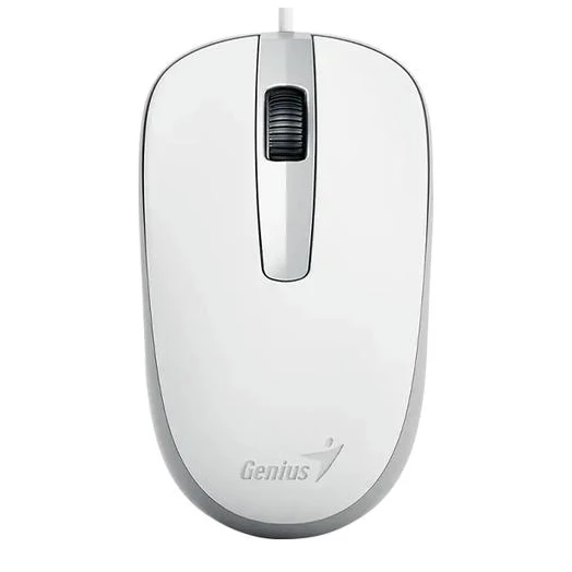 Egér vezetékes GENIUS DX-120 USB fehér