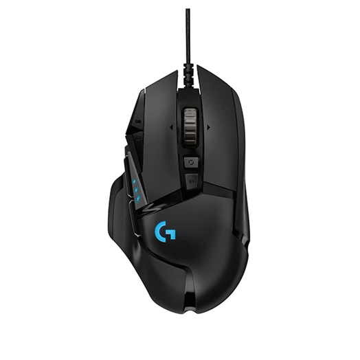 Egér vezetékes LOGITECH G502 HERO USB 11 gombos 25600 DPI fekete