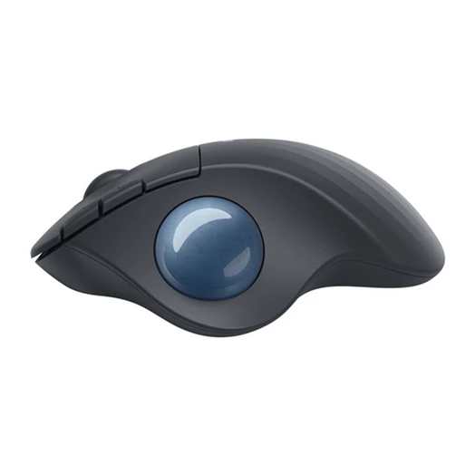 Egér vezetékes LOGITECH M575 Ergo Trackball Bluetooth 5 gombos 2000 DPI grafitszürke