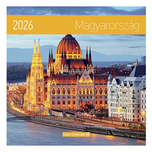 Falinaptár LIZZY CARD 300x600mm álló Magyarország 2026.