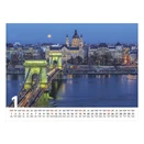Falinaptár TOPTIMER T093 420x310mm fekvő Budapest 2026.