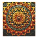 Falinaptár TOPTIMER T094 220x330mm álló Mandala 2026.