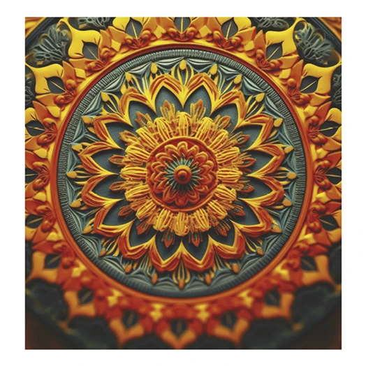 Falinaptár TOPTIMER T094 220x330mm álló Mandala 2026.