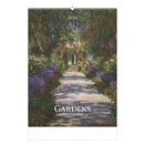Falinaptár TOPTIMER T096 420x560mm álló Gardens impressionism 2026.