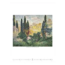 Falinaptár TOPTIMER T096 420x560mm álló Gardens impressionism 2026.