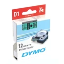 Feliratozó szalag DYMO D1 12mm x 7m zöld alapon fekete írásszín