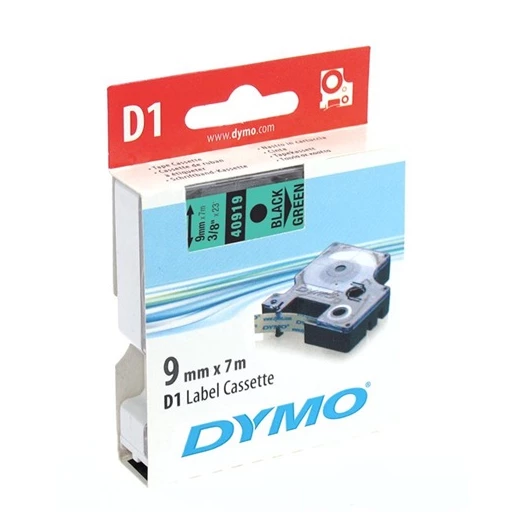 Feliratozó szalag DYMO D1 9mm x 7m kék alapon fekete írásszín