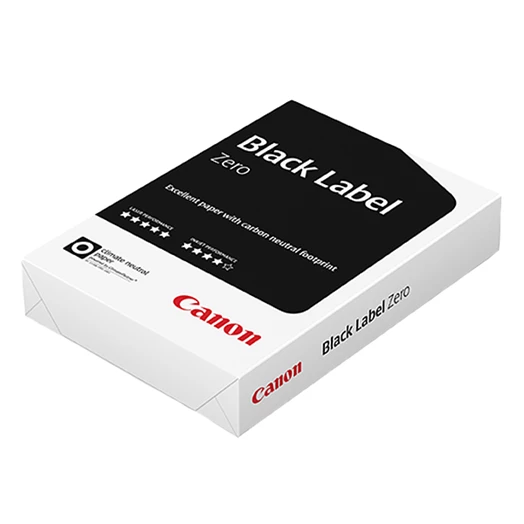 Fénymásolópapír CANON Black Label Zero A/3 80 g 500 ív/csomag