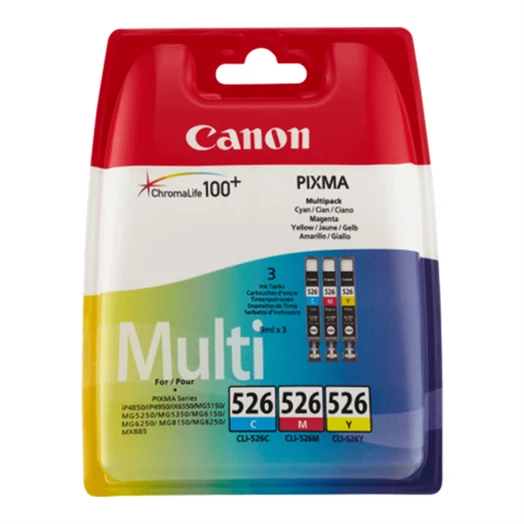 Festékpatron CANON CLI-526 multipack (CMY)