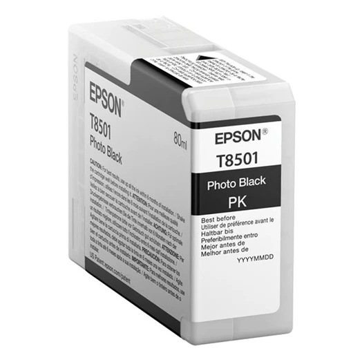 Festékpatron EPSON T8501 fekete 80ml