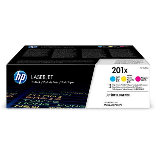 Festékpatron HP CF253XM Multipack (CMY) 3x2,3K