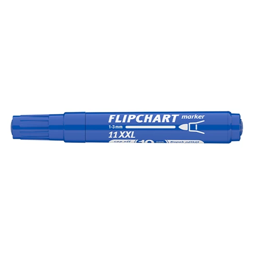 Flipchart marker ICO Artip 11 XXL kerek kék 1-3mm