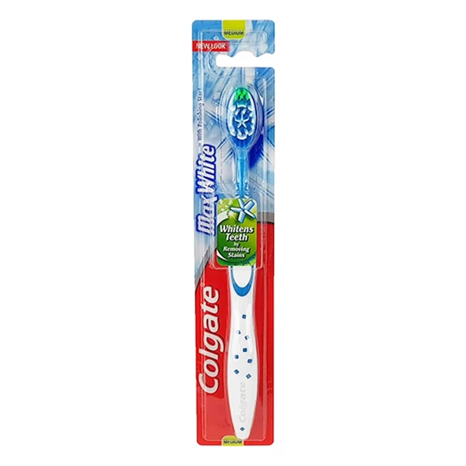 Fogkefe COLGATE Max White közepes sörtéjű