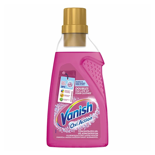 Folteltávolító gél VANISH Oxi Action pink 750ml