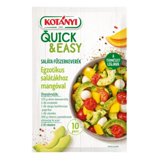 Fűszerkeverék KOTÁNYI Quick&Easy egzotikus salátákhoz mangóval 20g