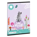 Füzet ARS UNA A/5 32 lapos vonalas 16-32 II. osztályos Cute Animals-Kitten