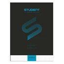Füzet kockás ICO Student Black Prémium A/4 80 lapos