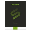 Füzet kockás ICO Student Black Prémium A/4 80 lapos
