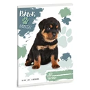 Füzet vonalas ARS UNA A/5 32 lapos 12-32 3. osztályos Bátor mancsok-Rottweiler