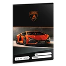 Füzet vonalas ARS UNA A/5 32 lapos 14-32 1. osztályos Lamborghini narancssárga