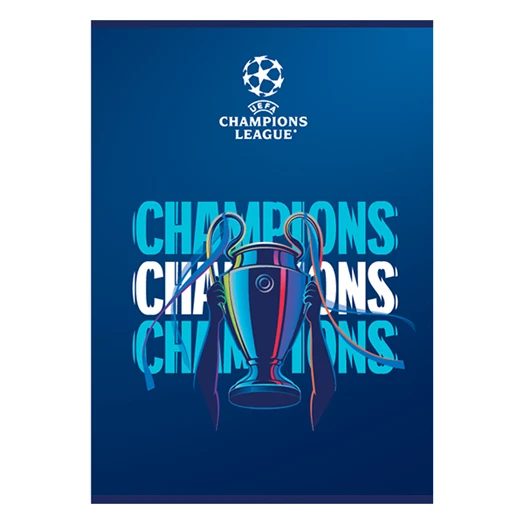 Füzet vonalas CHAMPIONS LEAGUE A/5 54 lapos margóval