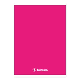 Füzet vonalas FORTUNA Monocolor A/5 32 lapos magenta